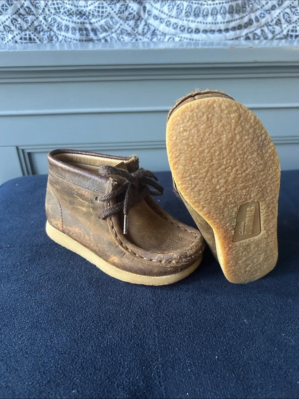 Clarks classic brown